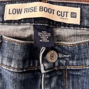 GAP Bootcut Stretch Jeans - Dark Blue